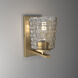 Saben Indoor Wall Sconce Wall Light in Vintage Brass